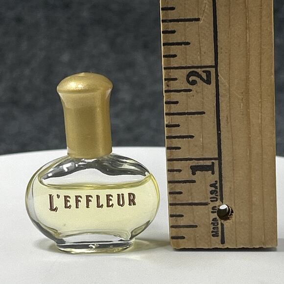 Antique Mini L'Effleur by Coty 60% Full 1907 Floral Classic Gold